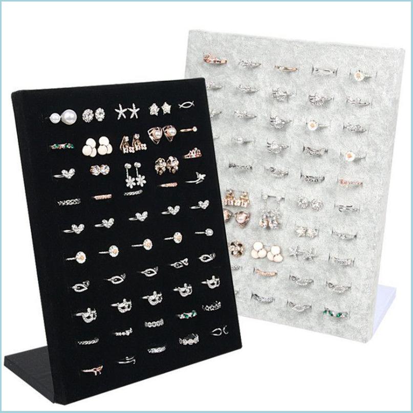 Jewelry Stand Black/Gray Veet Display Case Jewelry Ring Displays Stand Board Holder Storage Box Plate Organizer 1241 E3 Drop Delivery Dhwwm
Jewelry Stand Black/Gray Veet Display Case Jewelry Ring Displays Stand Board Holder Storage Box Plate Organizer 1241 E3 Drop Delivery Dhwwm
