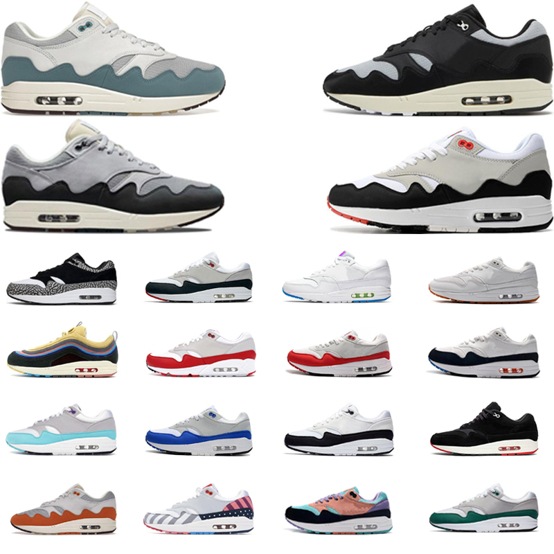 Original Running shoes 1s 87s For Mens Sneakers Trainers Desigener Women New Style of Parra Patta Waves Bred Elephant White Gum EUR 36-45
Original Running shoes 1s 87s For Mens Sneakers Trainers Desigener Women New Style of Parra Patta Waves Bred Elephant White Gum EUR 36-45