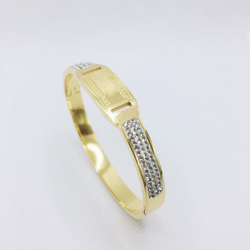 Bracelet Designer Fashion Charm Ladies Bracelet 18K Gold Love Gift 316 Titanium Steel Jewelry Factory Wholesale Retail
Bracelet Designer Fashion Charm Ladies Bracelet 18K Gold Love Gift 316 Titanium Steel Jewelry Factory Wholesale Retail