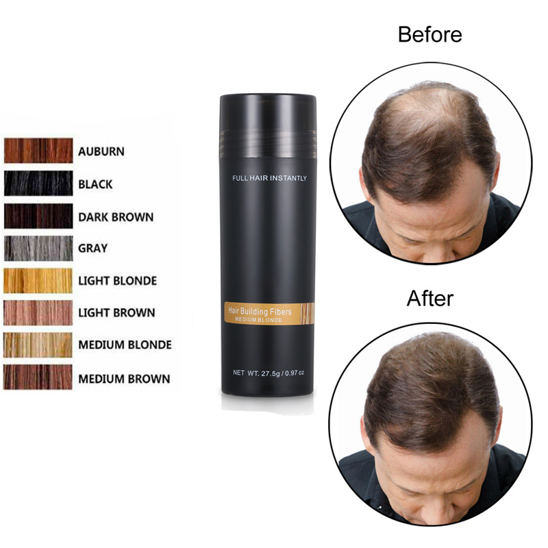 27.5g Hair Building Fibers Powder Spray Hair Loss Concealer Thicken Powder Hair Care Product Growth Keratin Applicator
27.5g Hair Building Fibers Powder Spray Hair Loss Concealer Thicken Powder Hair Care Product Growth Keratin Applicator