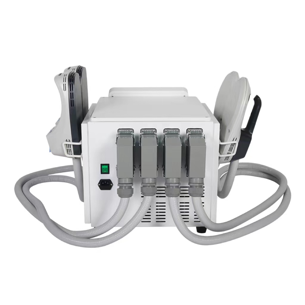 2023 High Intensity EMS Electromagnetic Stimulation Slimming Machine Muscle Building Weight Loss Sculpting Machine Portable