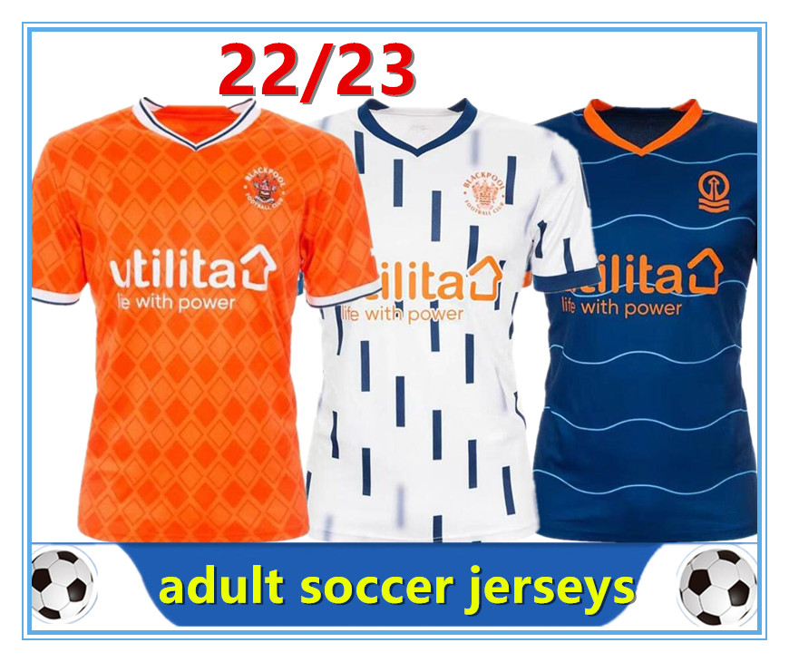 2022 2023 Blackpool Soccer Jerseys 2022 2023 T.Corbeanu Yates J.Bowler C.Connolly D.Grimshaw Maxwell Football Uniforms Men Shirts, White
2022 2023 Blackpool Soccer Jerseys 2022 2023 T.Corbeanu Yates J.Bowler C.Connolly D.Grimshaw Maxwell Football Uniforms Men Shirts, White