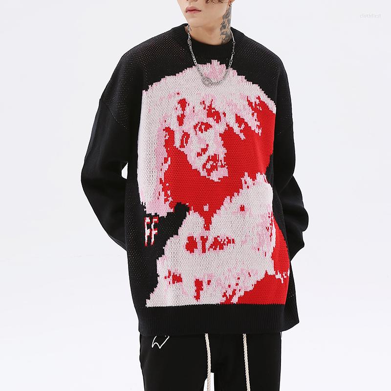Men's Sweaters Autumn Women Character Print Letter Patchwork Men's Sweater Pullover Crew Neck Knitted Spliced Loose Winter, Beige
Men's Sweaters Autumn Women Character Print Letter Patchwork Men's Sweater Pullover Crew Neck Knitted Spliced Loose Winter, Beige