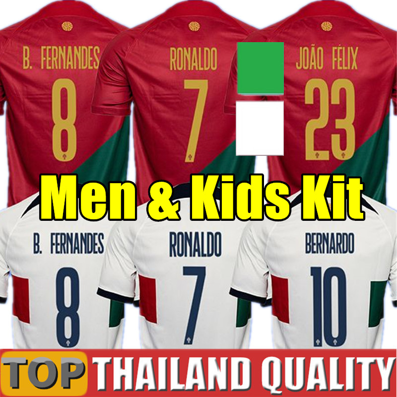 2022 JOAO FELIX Portuguese soccer jersey SANCHES RUBEN NEVES football shirt BERNARDO BRUNO FERNANDES camisa de futebol men kids kit uniform, 2022 home - men
2022 JOAO FELIX Portuguese soccer jersey SANCHES RUBEN NEVES football shirt BERNARDO BRUNO FERNANDES camisa de futebol men kids kit uniform, 2022 home - men