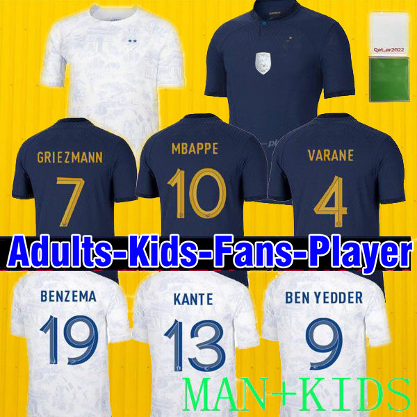 2022 frances club soccer jersey BENZEMA MBAPPE French jersey World cup Maillot de foot Maillots kids kit Men football shirts 93680 tops, Home kids
2022 frances club soccer jersey BENZEMA MBAPPE French jersey World cup Maillot de foot Maillots kids kit Men football shirts 93680 tops, Home kids