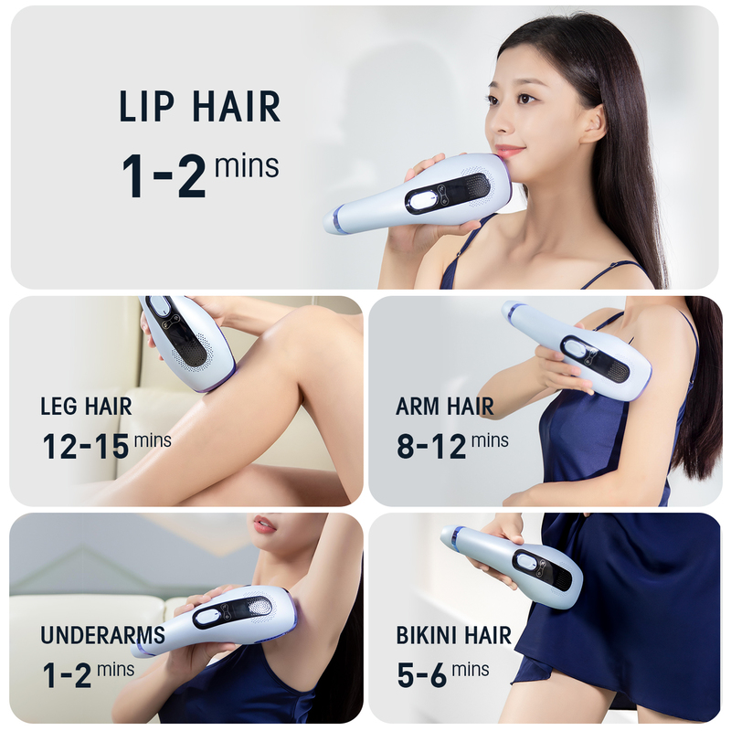 Epilator DEESS GP592 Ice cooling ipl hair removal home use 2 in 1 device unchangeable lamps unlimited 220915