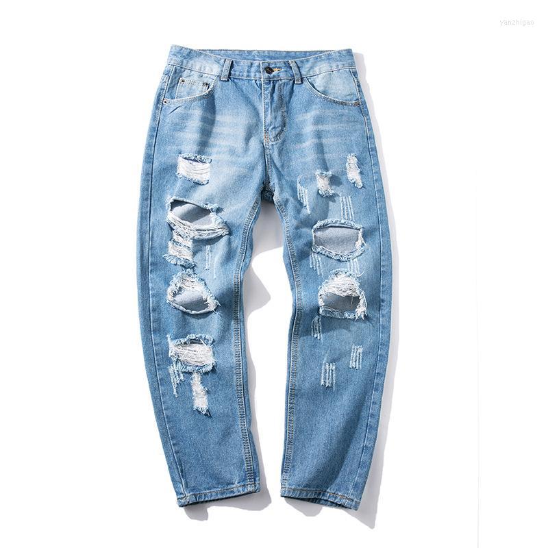 Men's Jeans Summer Autumn 2022 Fashion Harajuku Style Male Students Street Hip Hop Cowboy Korean Beggar Hole Pants Trendy Wild Men's, Blue
Men's Jeans Summer Autumn 2022 Fashion Harajuku Style Male Students Street Hip Hop Cowboy Korean Beggar Hole Pants Trendy Wild Men's, Blue