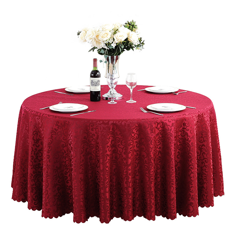 Polyester Jacquard Tablecloth Hotel Wedding Banquet Party Decoration Round White Table Covers Table Overlays Printed Home Decor, 160cm round
Polyester Jacquard Tablecloth Hotel Wedding Banquet Party Decoration Round White Table Covers Table Overlays Printed Home Decor, 160cm round