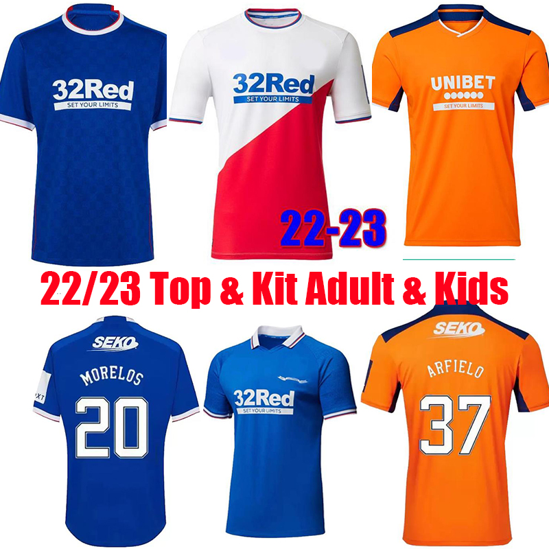 22 23 Rangers home away thrid Soccer Jerseys 2022 2023 150th Anniversary Glasgow HAGI KENT DAVIS Football Shirt LAWRENCE COLAK ARFIELD Mens Adult Kids Tops Kits
22 23 Rangers home away thrid Soccer Jerseys 2022 2023 150th Anniversary Glasgow HAGI KENT DAVIS Football Shirt LAWRENCE COLAK ARFIELD Mens Adult Kids Tops Kits