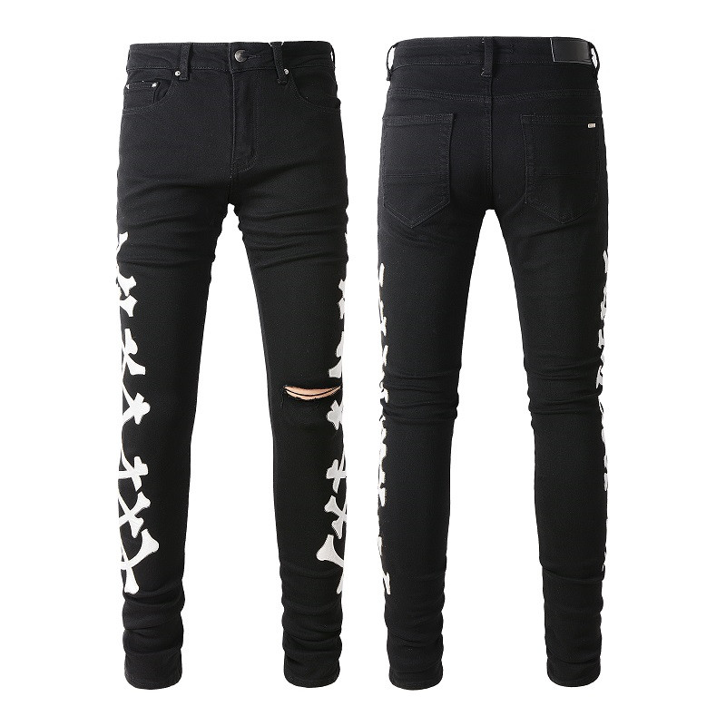 Men Jeans For Man Skinny Jeans Designer Pants Rip Slim Fit with Bone Black Biker Denim Stretch Motorcycle Trendy Knee Hole Long Straight Hip Hop Blue Rock 20ss Fashion, 871
Men Jeans For Man Skinny Jeans Designer Pants Rip Slim Fit with Bone Black Biker Denim Stretch Motorcycle Trendy Knee Hole Long Straight Hip Hop Blue Rock 20ss Fashion, 871