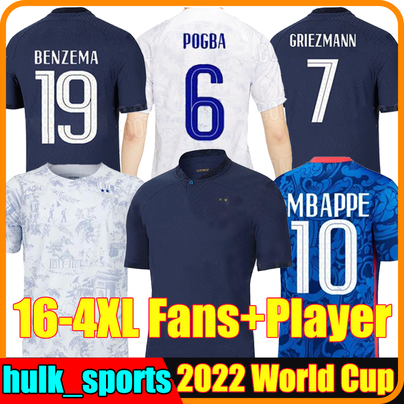 XXXL 4XL BENZEMA French soccer jersey 2022 2023 MBAPPE GRIEZMANN POGBA 22/23 Francia Men Kids KIMPEMBE FEKIR maillot GIROUD shirt Kante Maillots de football shirt top, Faguo 22-23 home
XXXL 4XL BENZEMA French soccer jersey 2022 2023 MBAPPE GRIEZMANN POGBA 22/23 Francia Men Kids KIMPEMBE FEKIR maillot GIROUD shirt Kante Maillots de football shirt top, Faguo 22-23 home