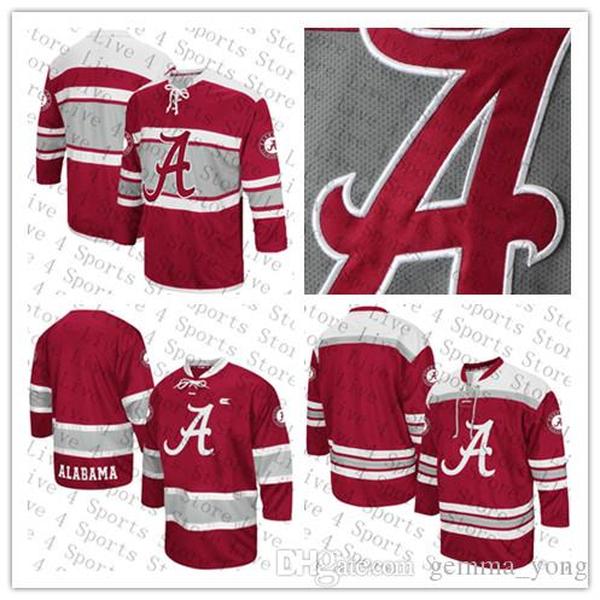 Custom College Alabama Crimson Tide Ice Hockey 96 Caelen Briere 9 Taylor Bowman 17 Michael DeLise 98 Marc Demers 88 Andrew Durkin Jersey Red, Grey
Custom College Alabama Crimson Tide Ice Hockey 96 Caelen Briere 9 Taylor Bowman 17 Michael DeLise 98 Marc Demers 88 Andrew Durkin Jersey Red, Grey