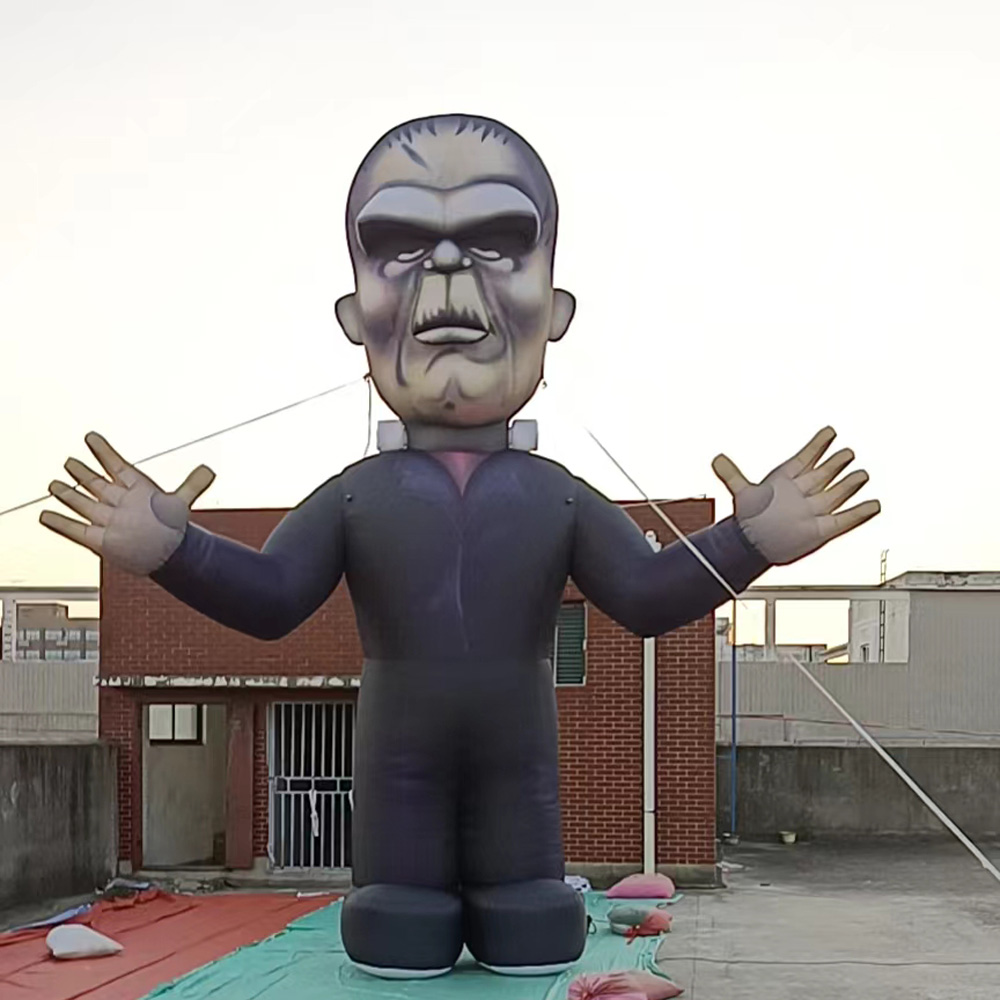 3-8m Giant Halloween Decoration Inflatable Zombie For Outdoor Display