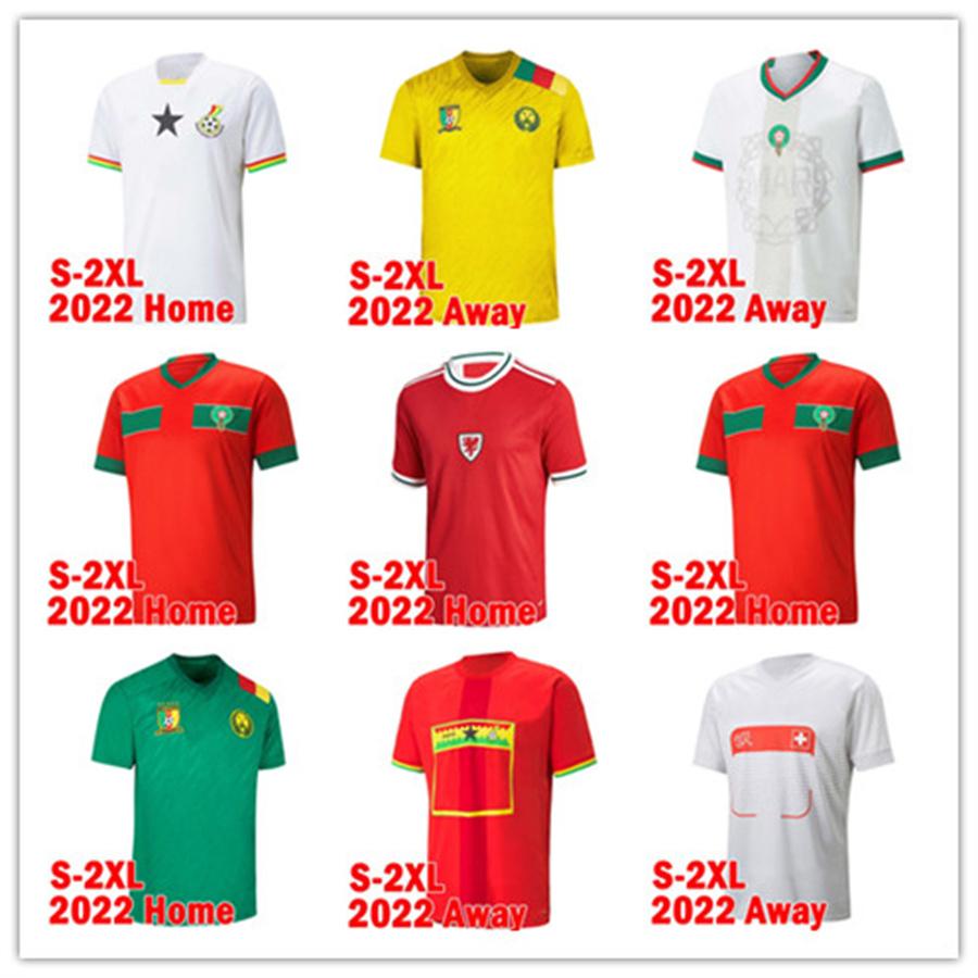 Soccer Jersey Qatar World Cup 2022 2023 Ghana Morocco Switzerland Wales Cameroon Football Shirts RAMSEY ALLEN WILSON Ziyech Boufal FAJR Men 5G29, Weiershi 2022 home
Soccer Jersey Qatar World Cup 2022 2023 Ghana Morocco Switzerland Wales Cameroon Football Shirts RAMSEY ALLEN WILSON Ziyech Boufal FAJR Men 5G29, Weiershi 2022 home
