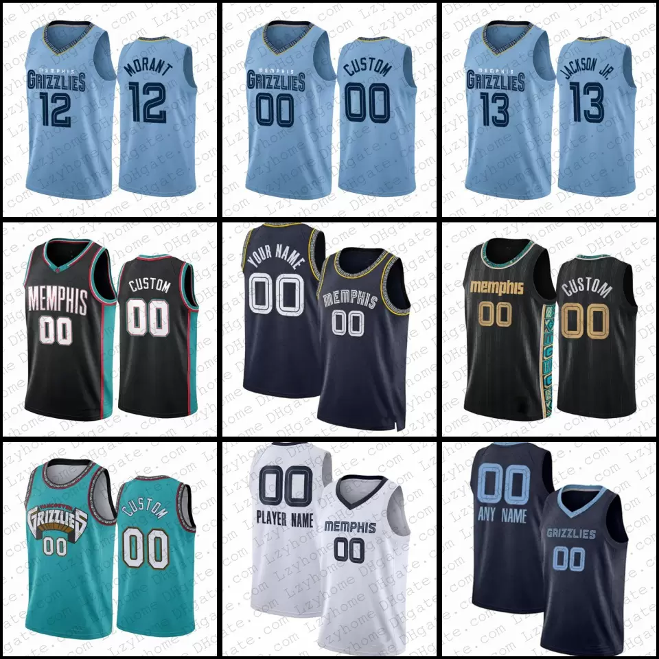 2022 Basketball Jerseys 12 Ja Morant Memphises Desmond Bane Grizzlie Custom David Roddy 13 Jaren Jackson Jr Kenneth Lofton Brandon Clarke Steven Adams Dillon Brooks, Mens6
2022 Basketball Jerseys 12 Ja Morant Memphises Desmond Bane Grizzlie Custom David Roddy 13 Jaren Jackson Jr Kenneth Lofton Brandon Clarke Steven Adams Dillon Brooks, Mens6