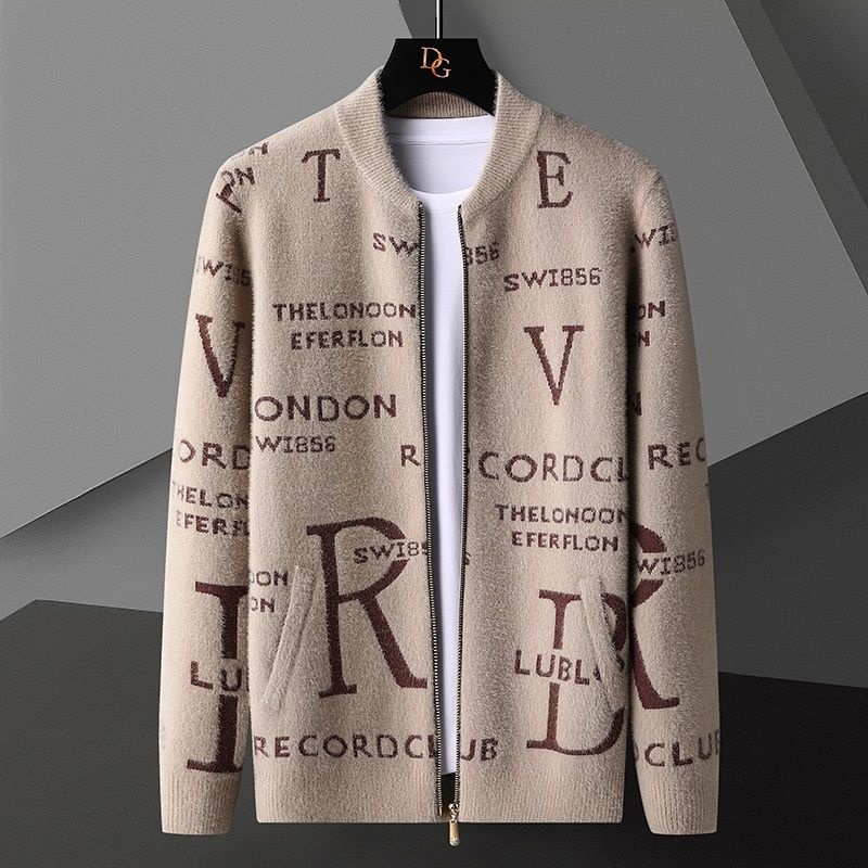 Fall Zipper Letter Printing Cardigan Men Sweter Korean Sweaters Coat Designer Autumn Fashion Knit Cardigan Jacket Men Sweaters, Black
Fall Zipper Letter Printing Cardigan Men Sweter Korean Sweaters Coat Designer Autumn Fashion Knit Cardigan Jacket Men Sweaters, Black