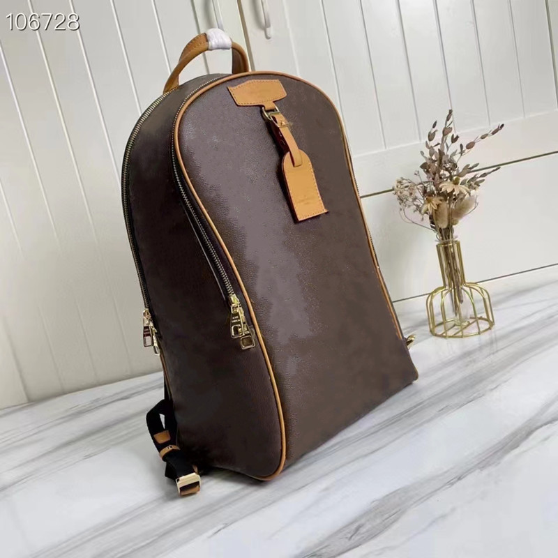 Backpack New contrast wavy canvas printed letters nostalgic Backpack bags-1, Khaki
Backpack New contrast wavy canvas printed letters nostalgic Backpack bags-1, Khaki