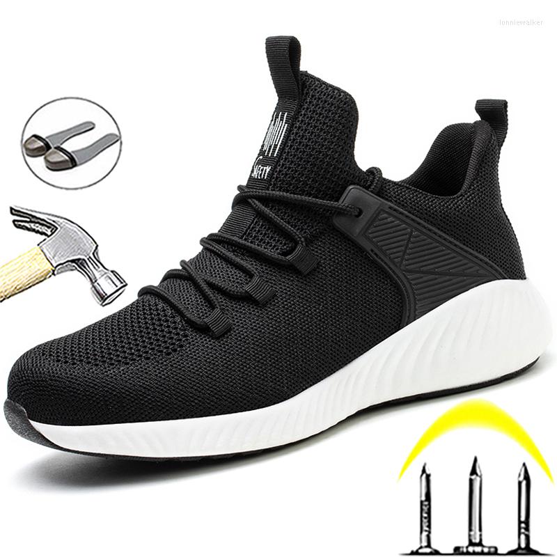 Boots 2022 Safety Shoes Men Women Steel Toe Indestructible Work Light Breathable Sneakers Protective, 683-black
Boots 2022 Safety Shoes Men Women Steel Toe Indestructible Work Light Breathable Sneakers Protective, 683-black