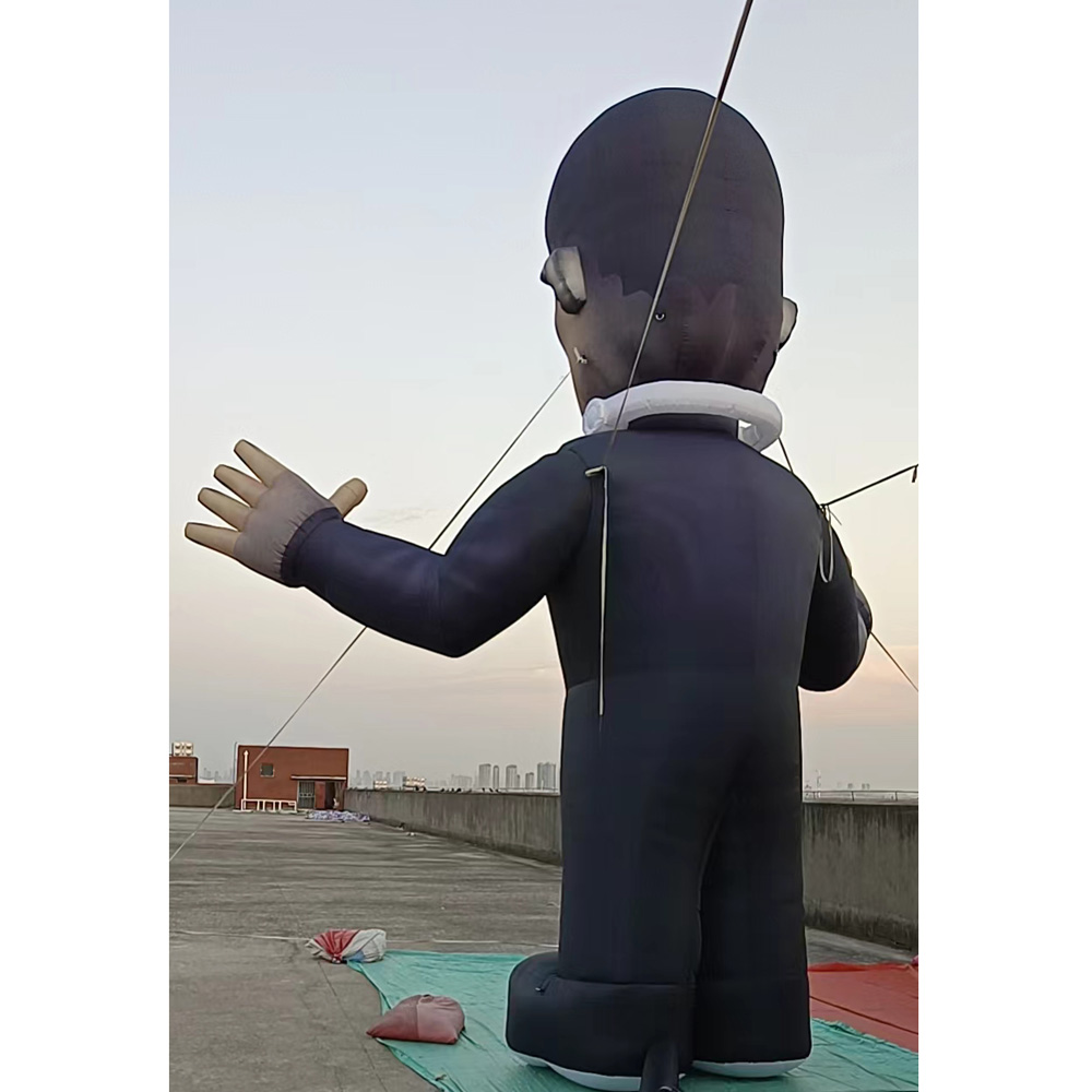 3-8m Giant Halloween Decoration Inflatable Zombie For Outdoor Display