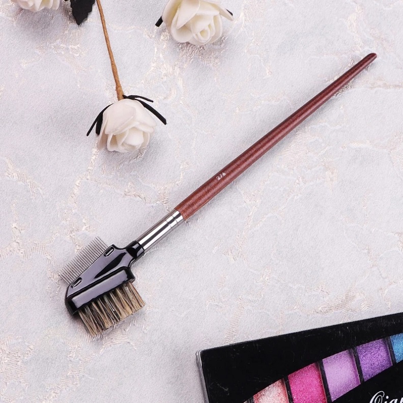 Double-Head Metal Eyelash Comb Animal Bristle Lash Brush #276 Profession Essential Makeup Tool
Double-Head Metal Eyelash Comb Animal Bristle Lash Brush #276 Profession Essential Makeup Tool