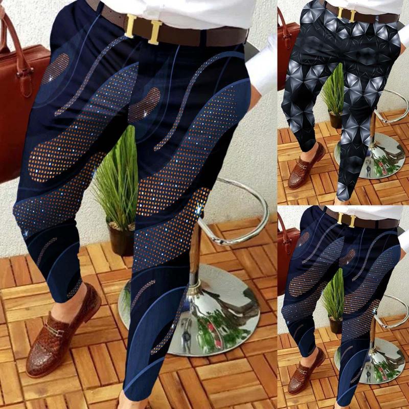 Men's Pants Long Training Men Slim Fit Print Zipper Button Trousers Suit Male Casual Fashion, Navy
Men's Pants Long Training Men Slim Fit Print Zipper Button Trousers Suit Male Casual Fashion, Navy