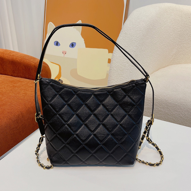 Womens Lambskin Hobo Bucket Backpack Shoulder Bags 2IN1 Leather Top Handle Tote Underarm Purse Large Capacity Gold Chain Crossbody Handbags Medium Pouch 24X9X25CM, Box
Womens Lambskin Hobo Bucket Backpack Shoulder Bags 2IN1 Leather Top Handle Tote Underarm Purse Large Capacity Gold Chain Crossbody Handbags Medium Pouch 24X9X25CM, Box