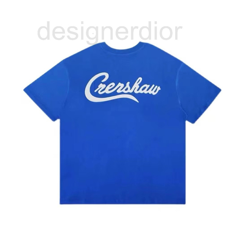 Men's Casual Shirts designer Checked fog double thread essentials charity joint name TMC embroidered letter short sleeve T-shirt for lovers 50GV