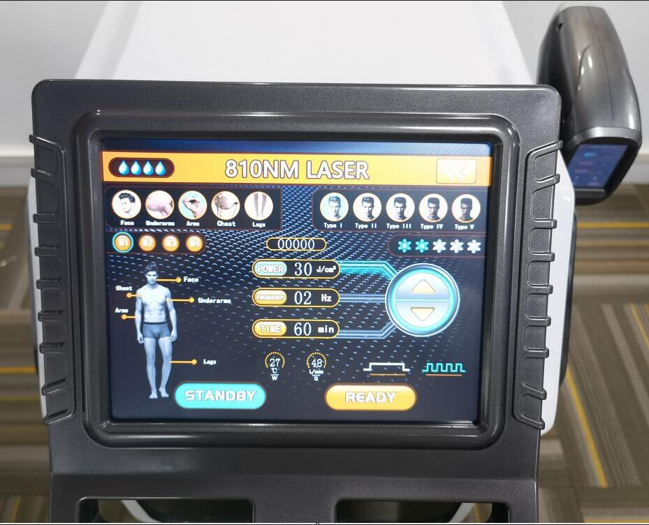 Germany Imported Diode Laser Ice Platinum 3 Wavelength 810 nm Hair permanent Removal Machine 755nm 810nm 1064nm skin rejuvenation painless with coolin