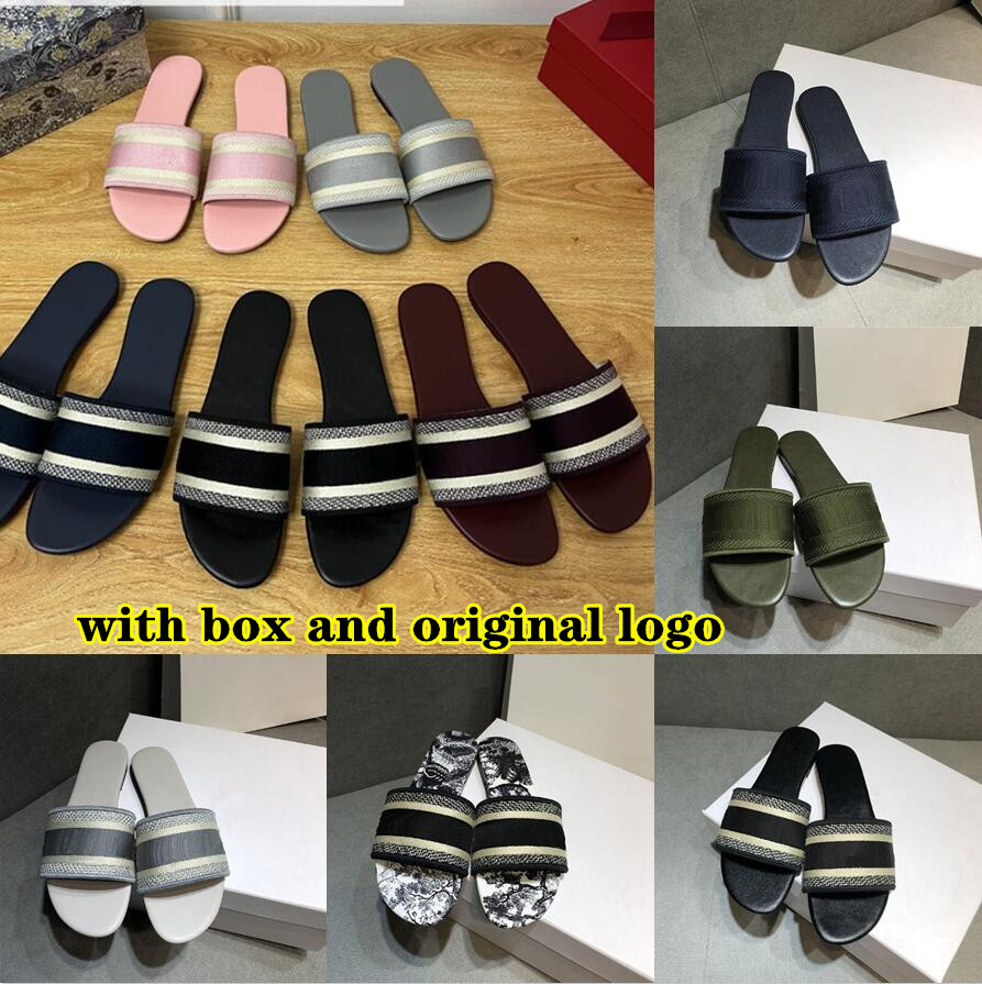 Women Slipper Letter Embroidery Flat Sandals Designer Flat Slippers Luxury Leather Summer Fashion Beach Big Head Rainbow Letters with Box, 37
Women Slipper Letter Embroidery Flat Sandals Designer Flat Slippers Luxury Leather Summer Fashion Beach Big Head Rainbow Letters with Box, 37