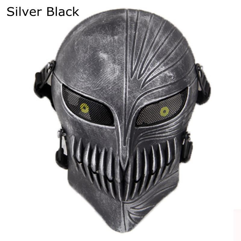 Party Masks White Red Black Blue Death Kurosaki Ichigo Bleach Mask Replica Halloween Skull Cosplay Costume Props CS War Game Tactical Masks 220915