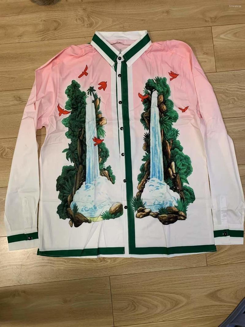 Men's Casual Shirts Fashion Zx568 Men's 2022 Runway Luxury European Design Party Style Clothing, Pink
Men's Casual Shirts Fashion Zx568 Men's 2022 Runway Luxury European Design Party Style Clothing, Pink