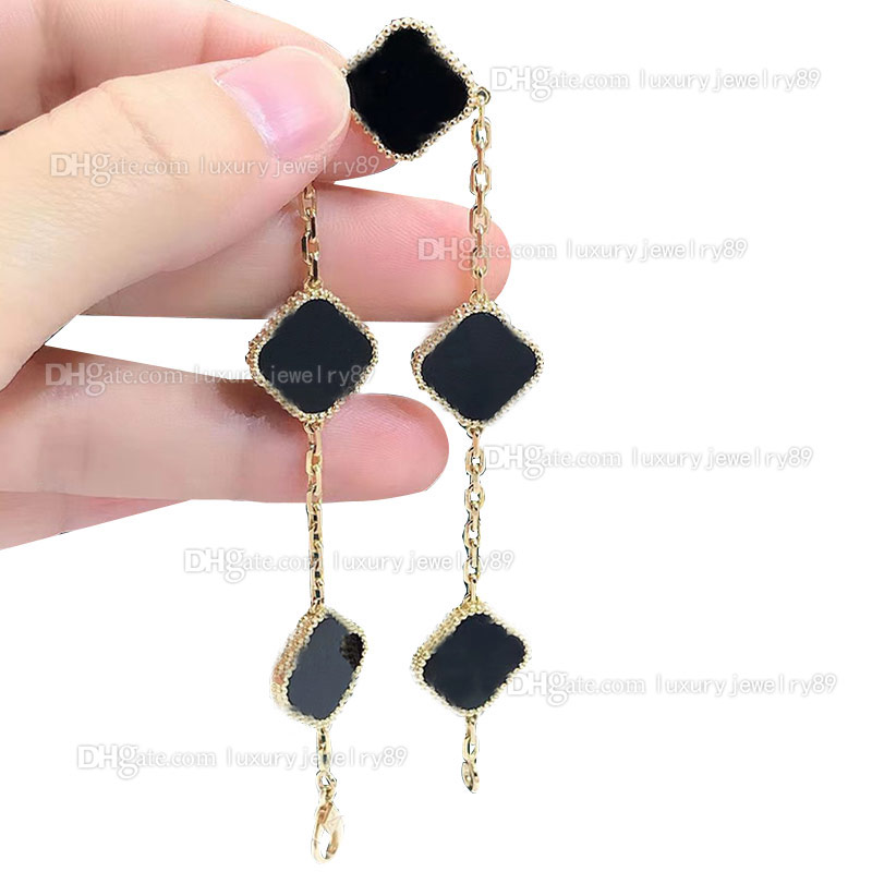 Designer jewelrys Classic Fashion Charm Bracelets 4Four Leaf Clover Jewelry Gold bracelet for womens elegant Shell and Girls Wedding Mother's Day Gifts with box
Designer jewelrys Classic Fashion Charm Bracelets 4Four Leaf Clover Jewelry Gold bracelet for womens elegant Shell and Girls Wedding Mother's Day Gifts with box