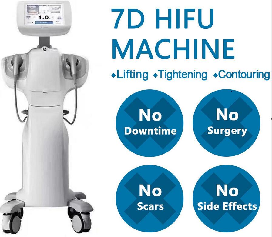 professional 7D HIFU SMAS Ultrasound slimming anti-wrinkle face lifting 20000 shots each Cartridge skin tightening repairing skin damage anti-age beau