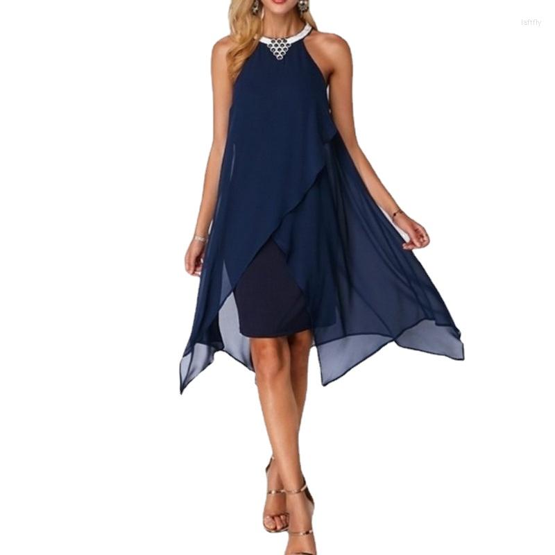 Casual Dresses Womens Dress Fashion Solid Color Mesh Sleeveless Irregular Loose For Women, Black
Casual Dresses Womens Dress Fashion Solid Color Mesh Sleeveless Irregular Loose For Women, Black