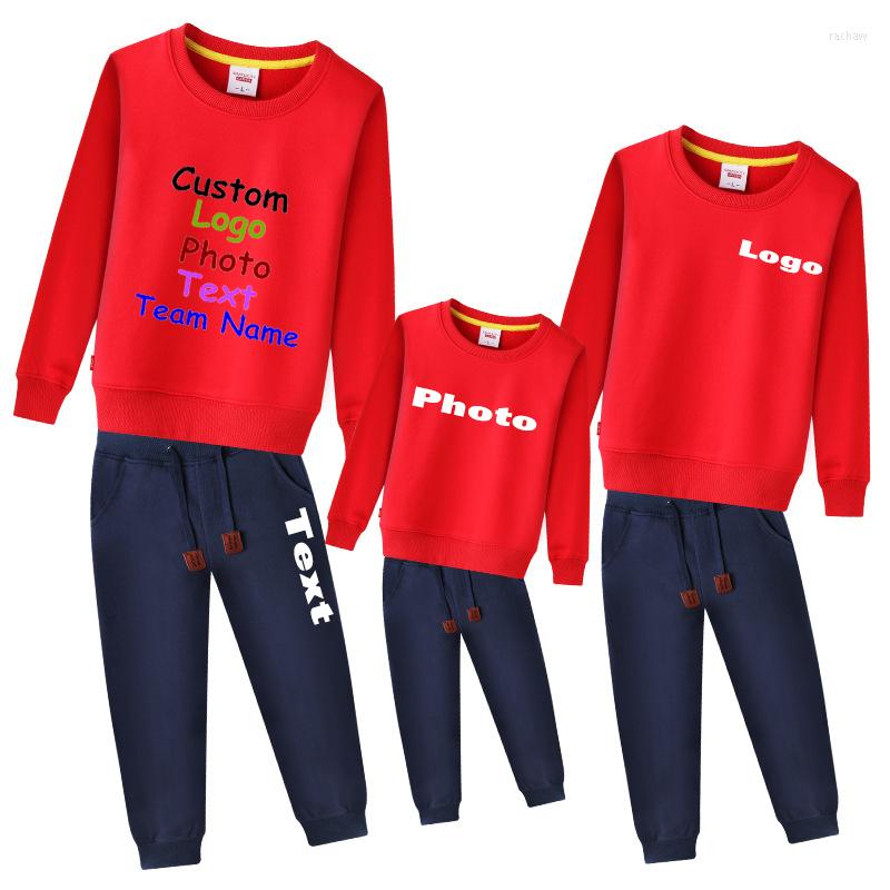 Men's Tracksuits Cute Oversize Family Parent-kid Men Sweatshirt Custom Logo Po Text Printed Women Kid Hoodies Sets Two Pieces, Kid red black 5
Men's Tracksuits Cute Oversize Family Parent-kid Men Sweatshirt Custom Logo Po Text Printed Women Kid Hoodies Sets Two Pieces, Kid red black 5