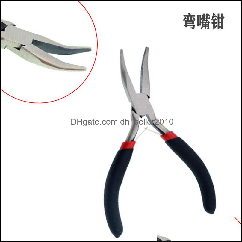 Pliers Mini Wire Pliers Diy Handcraft Spring Needle Nose Flat Plier Cutting Jewelry Tools Equipment Fit Beadwork Repair 4Jp H1 Drop D Dhh91