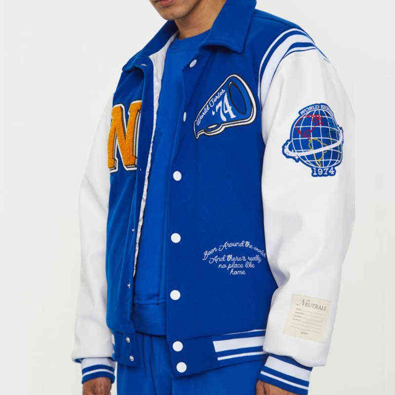 Men's Jackets Hip Hop Baseball Jacket Men Streetwear Retro PU Sleeve Leather Embroidery Coats Mens Harajuku Neutrals Blue Varsity Bomber Coat T220914, Thin
Men's Jackets Hip Hop Baseball Jacket Men Streetwear Retro PU Sleeve Leather Embroidery Coats Mens Harajuku Neutrals Blue Varsity Bomber Coat T220914, Thin