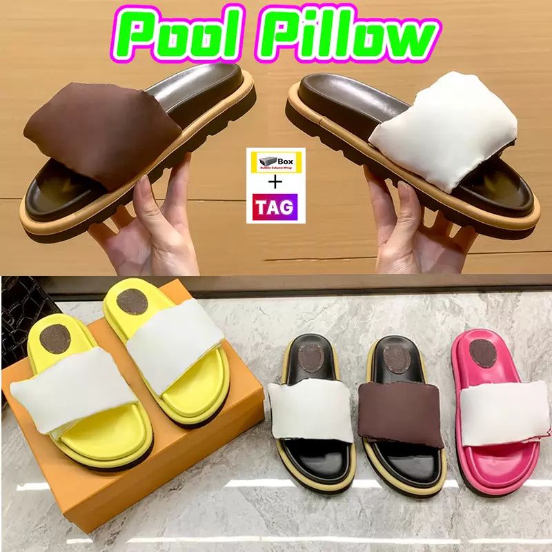 With box Luxury designer Pool Pillow slipper women woman men Embossed Sandals summer Fashion Comfort Slides beige ivory black triple pink Sandal Flat shoes slippers
With box Luxury designer Pool Pillow slipper women woman men Embossed Sandals summer Fashion Comfort Slides beige ivory black triple pink Sandal Flat shoes slippers