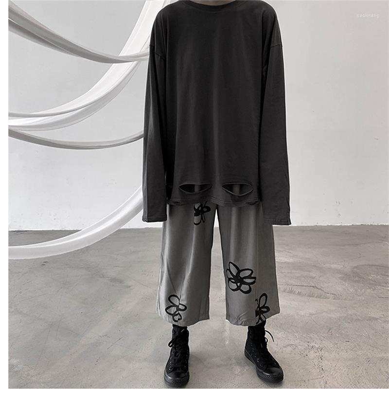 Women' T Shirts Spring Autumn Women' Solid Color Hole Cutting Broken Design Round Collar Long Sleeve T-shirt Fashion Loose, Black
Women' T Shirts Spring Autumn Women' Solid Color Hole Cutting Broken Design Round Collar Long Sleeve T-shirt Fashion Loose, Black