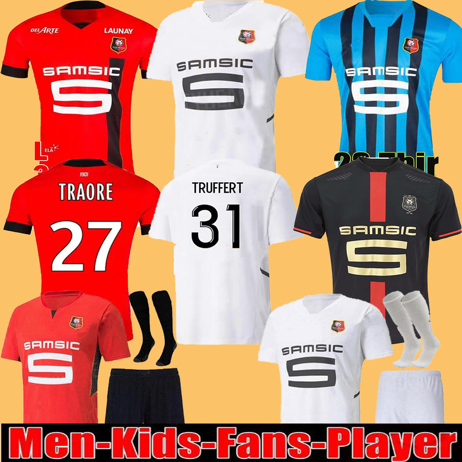 21 22 23 Stade Rennais soccer jerseys Rennes 2022 third away SULEMANA BOURIGEAUD TERRIER DOKU LABORDE kids kit football shirt THEATE KALIMUENDO PLAYER VERSION, 22-23 third +patch
21 22 23 Stade Rennais soccer jerseys Rennes 2022 third away SULEMANA BOURIGEAUD TERRIER DOKU LABORDE kids kit football shirt THEATE KALIMUENDO PLAYER VERSION, 22-23 third +patch