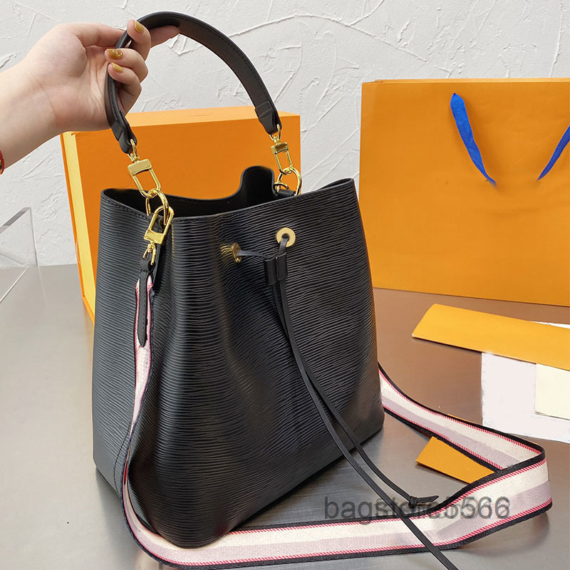 Bags Classic Shell Bag Evening Lady Women Crossbody Bucket Handbag Quality Water Ripple Skin Leather Shoulder Tote Bags Canvas Lining Stripes, Customize 
Bags Classic Shell Bag Evening Lady Women Crossbody Bucket Handbag Quality Water Ripple Skin Leather Shoulder Tote Bags Canvas Lining Stripes, Customize
