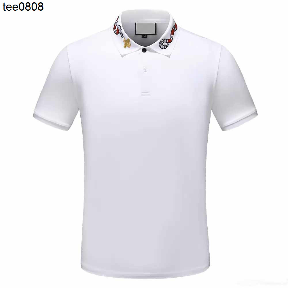 2022 New Designer Polo Shirts Men Luxury Polo Casual Men Polo T Shirt Snake Bee Letter Print Embroidery Fashion High Polos, White
2022 New Designer Polo Shirts Men Luxury Polo Casual Men Polo T Shirt Snake Bee Letter Print Embroidery Fashion High Polos, White