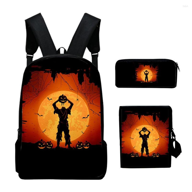 Backpack 2022 3pcs/Set Halloween Fashion Shoulder Bags 3D Print Hip Hop School Bag Mochilas Student
Backpack 2022 3pcs/Set Halloween Fashion Shoulder Bags 3D Print Hip Hop School Bag Mochilas Student