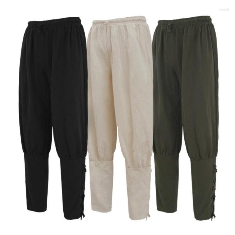 Men' Pants Adult Men Medieval Pirate Linen Horseman Knight Costume Loose Leggings Viking Black Navigator Leg Bandage Trouser, Ivory
Men' Pants Adult Men Medieval Pirate Linen Horseman Knight Costume Loose Leggings Viking Black Navigator Leg Bandage Trouser, Ivory