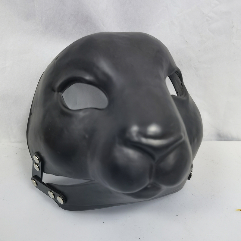 Party Masks DIY Animal Moving Mouth Blank Mask Base Mold of Rabbit Set Package Make Your Own Halloween Prop 220915