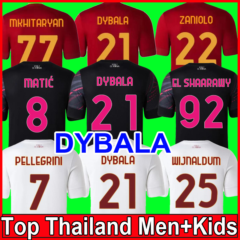 22 23 DYBALA ABRAHAM WIJNALDUM soccer jersey 2023 ROMa ZANIOLO PELLEGRINI KLUIVERT SMALLING football shirt 2023 Men Kids kit uniforms maillot sets uniforms 999, 23 home+patch
22 23 DYBALA ABRAHAM WIJNALDUM soccer jersey 2023 ROMa ZANIOLO PELLEGRINI KLUIVERT SMALLING football shirt 2023 Men Kids kit uniforms maillot sets uniforms 999, 23 home+patch