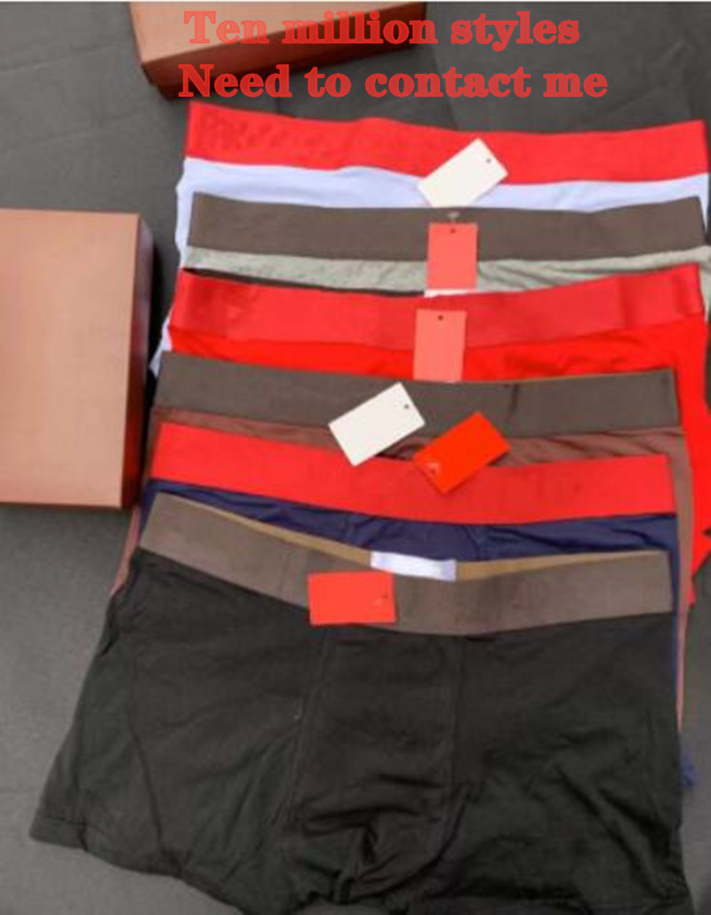 Mens underwear Men Boxers Underpants Cotton Underpant luxury classic L Underwears 6 kinds of color Comfortable Breathable, 6pcs no box other colors contact me
Mens underwear Men Boxers Underpants Cotton Underpant luxury classic L Underwears 6 kinds of color Comfortable Breathable, 6pcs no box other colors contact me