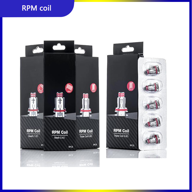 100% Top quanlity RPM Replacement Coils Heads RPM Mesh 0.4ohm Triple 0.6ohm Quarzt 1.2ohm SC 1.0ohm Coil for RPM40 Pod Kit
100% Top quanlity RPM Replacement Coils Heads RPM Mesh 0.4ohm Triple 0.6ohm Quarzt 1.2ohm SC 1.0ohm Coil for RPM40 Pod Kit