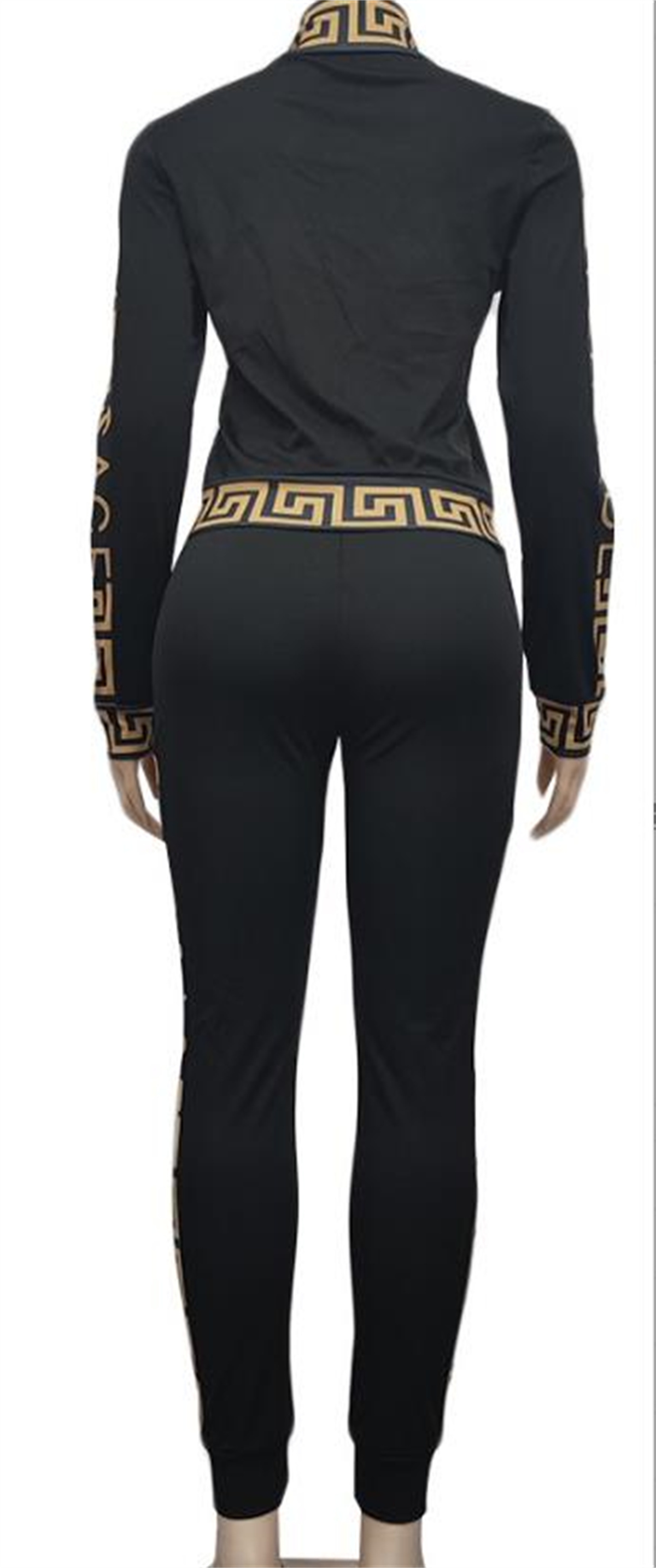 Fashion Womens Sweaters Sports Tracksuits Joggers Two Piece Sets Jackets Drawstring Zip Outfits hoodies and Sport Pants Casual Outfits jogger Suits