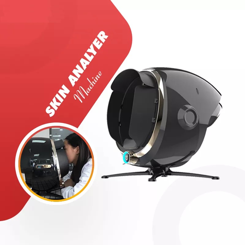 3D Skin Analysis System with AI Imaging - Professional Facial Analyzer Device for Spas & Clinics, Skin Diagnosis and Intelligent Scanning Machine